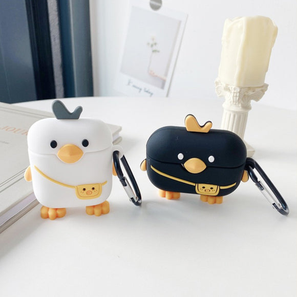 Cute Duck AirPods 1,2,3, Pro Case 可愛鴨子Airpods 1,2,3, Pro 保護