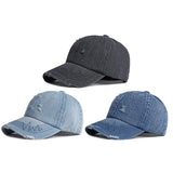 Light Blue Denim Baseball Cap 淺藍色牛仔布棒球帽  (KCHT2096)