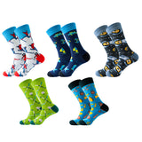 Set of 5 Pairs Cozy Socks (One Size) 5對一套舒適襪子 (均碼)